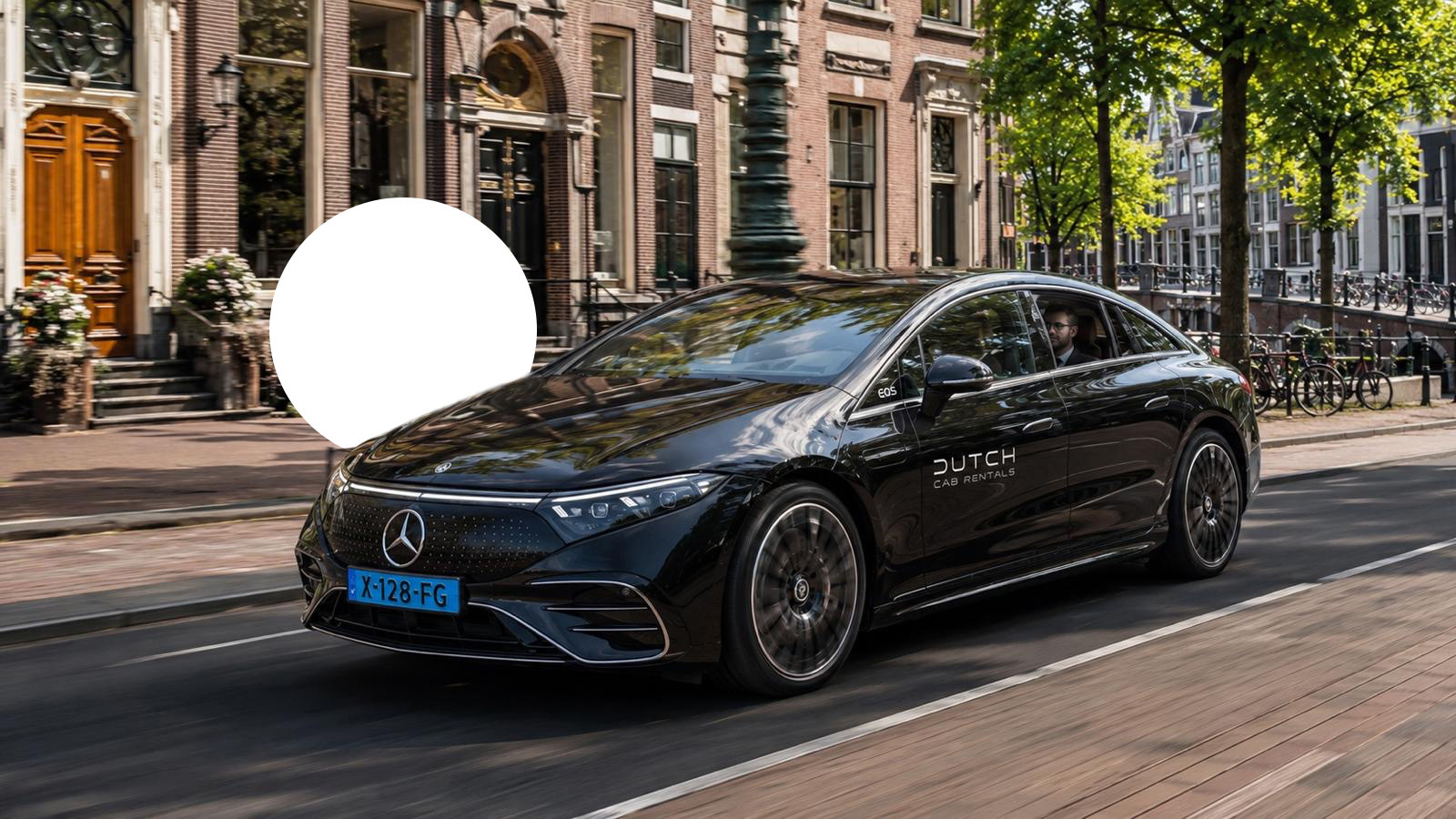 Mercedes EQS 2024 taxi-ready elektrische sedan