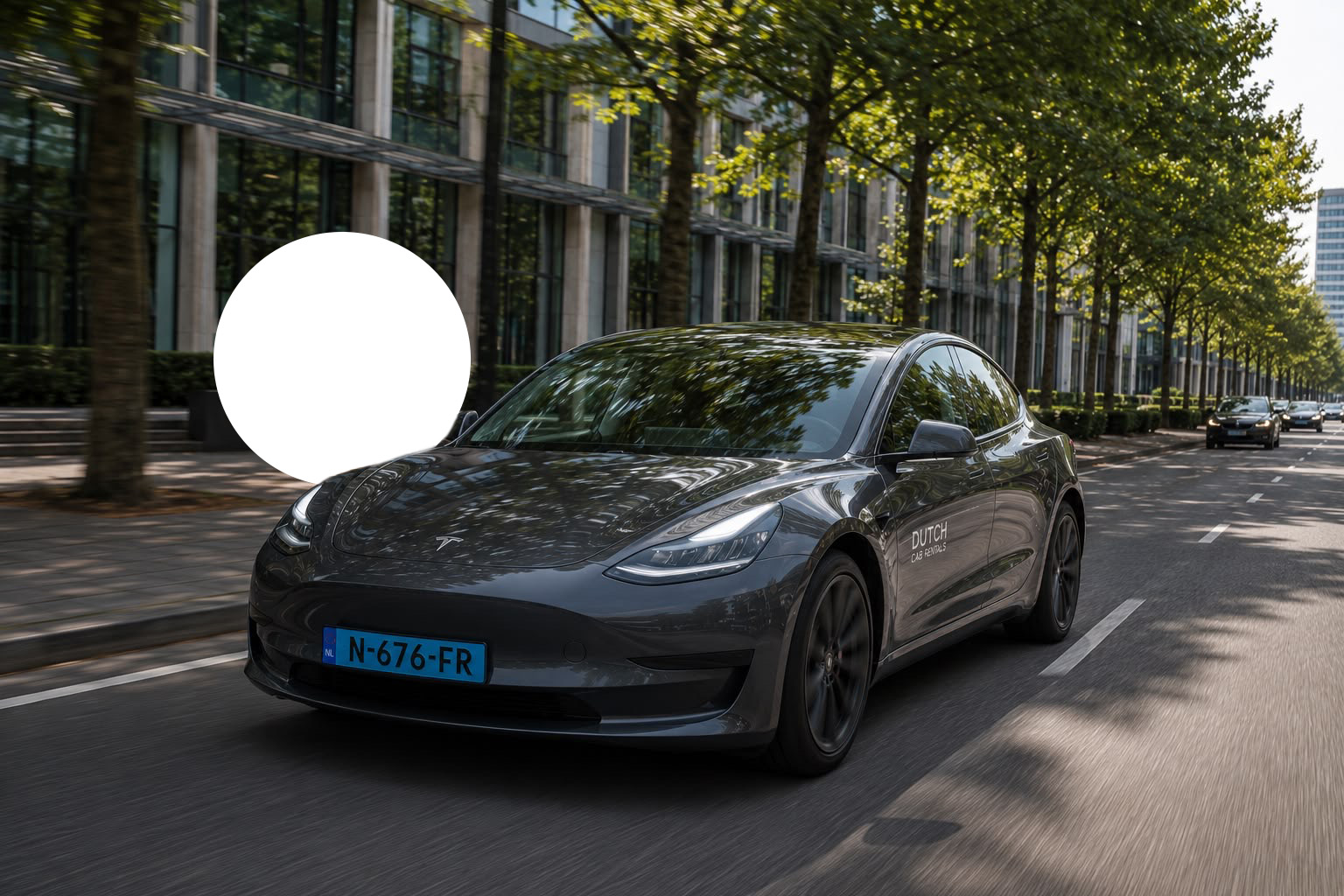 Tesla Model 3 2020-2024 taxi-ready elektrische sedan