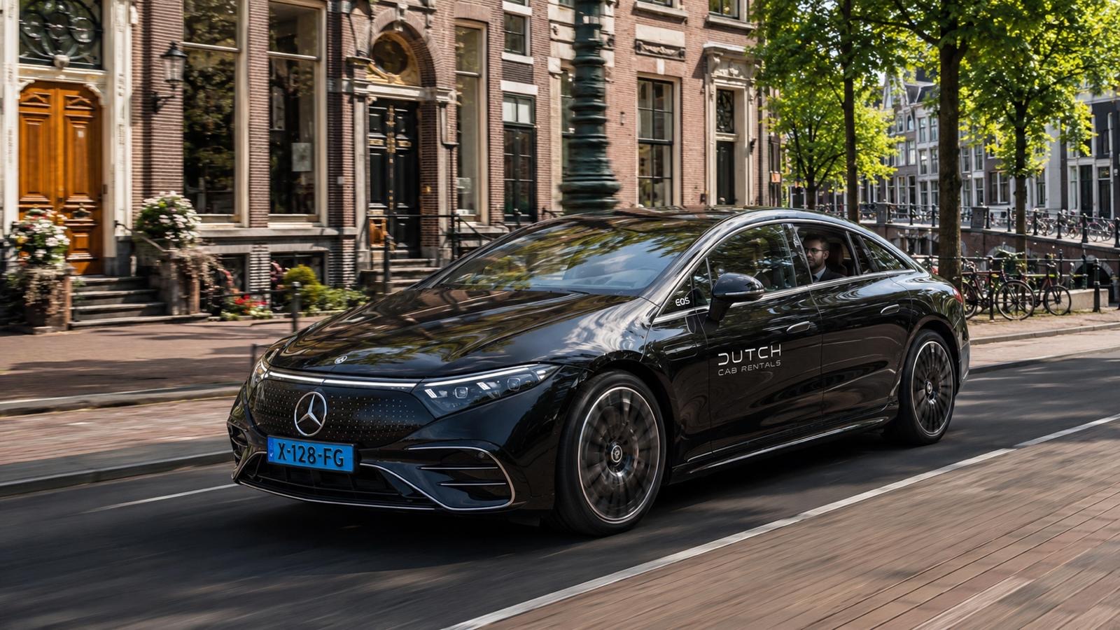Mercedes EQS 2024 taxi-ready elektrische sedan