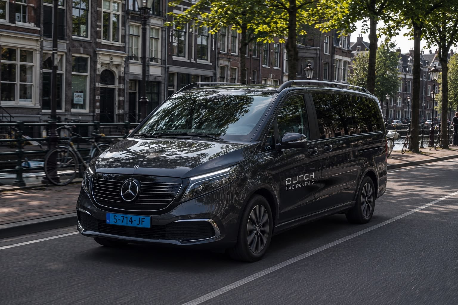 Mercedes EQV 2020-2024 elektrische taxi van
