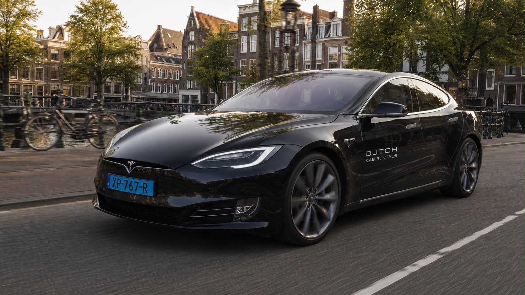Tesla Model S taxi-ready flagship elektrische sedan